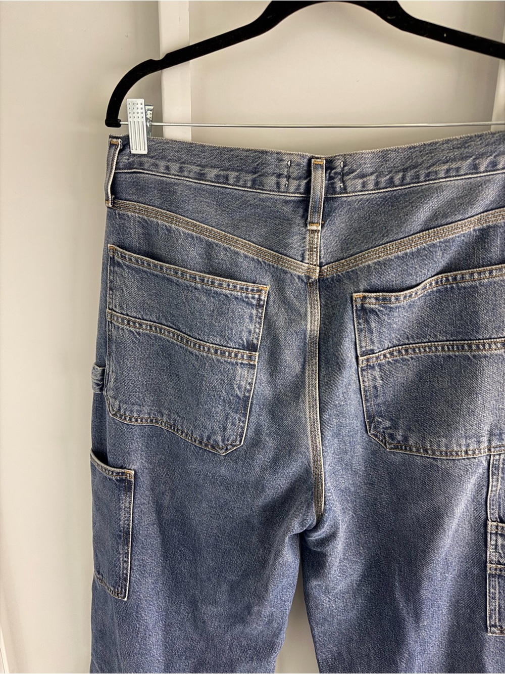AGOLDE Magda Carpenter Jean Mid-Rise Loose Fit 29 - Picture 11 of 14